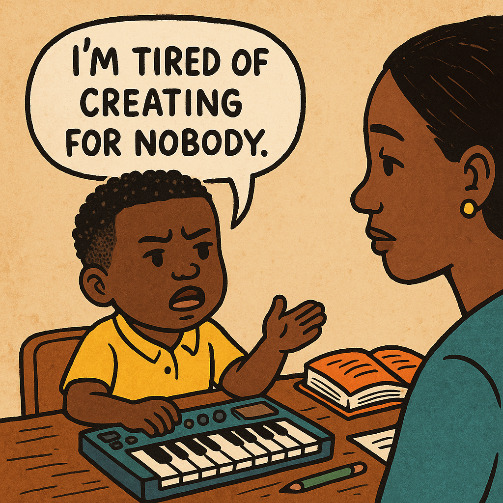 I’m Tired of Creating for Nobody